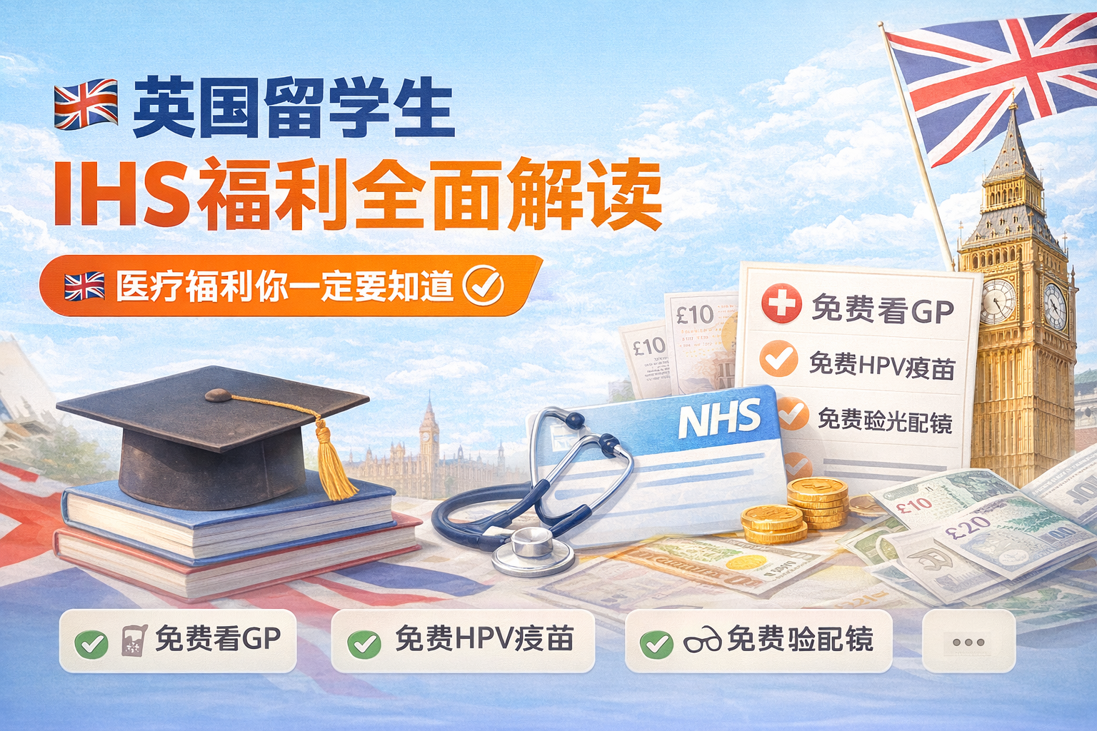 UK International Students: Your IHS Fee Isn’t a Waste — Here’s How to Use Your NHS Benefits