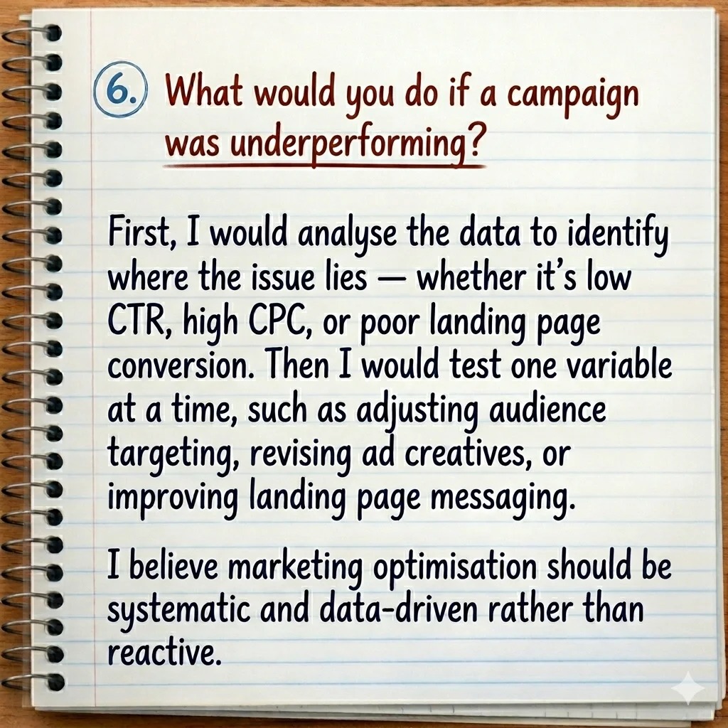 Don't go to an marketing interview without preparing these HR questions.